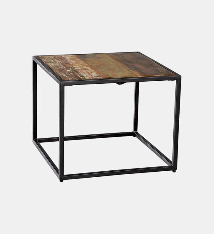 Quadro Round Top Wooden Coffee Table
