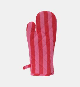 Cotton Woven Striped Oven Glove