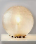 Diamond Glass Globe Table Lamp