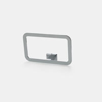 Atena Chrome Towel Ring 22.5x5.6x14.5 Cm