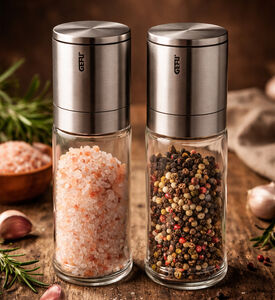 Gefu Lamola 2-piece Salt Pepper Mill Set, Packshot View