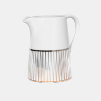Glint Porcelain Gold-details Creamer
