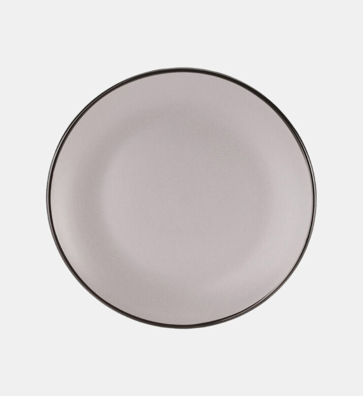 Home Deco and More Happy Stoneware Dinner Plate 4-piece Set, Packshot View