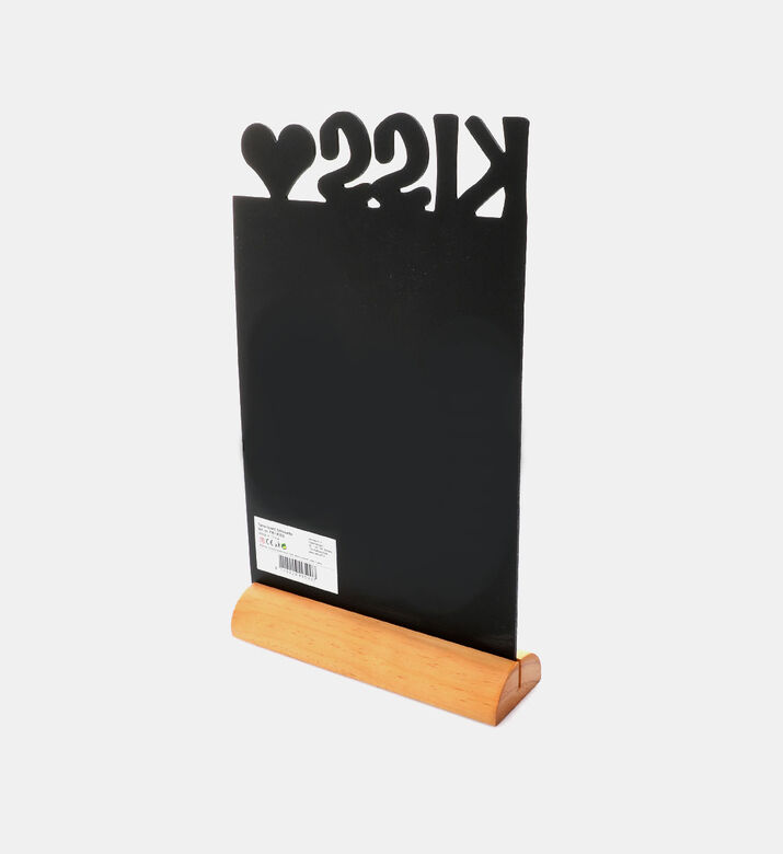 Kiss Table Chalkboard
