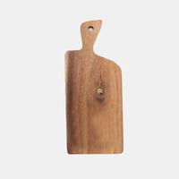 Handled Wooden Serving Board 19x8 Cm