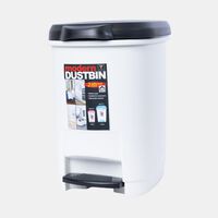 Plastic Step-on Pedal Bin - 10 W