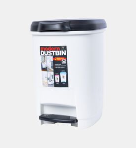 Plastic Step-on Pedal Bin - 10 W