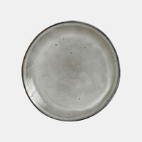 Cream Porcelain Dinner Plate