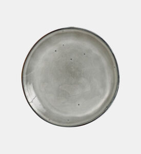 Cream Porcelain Dinner Plate