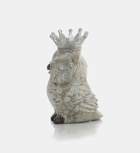 Owl-with-crown Statue