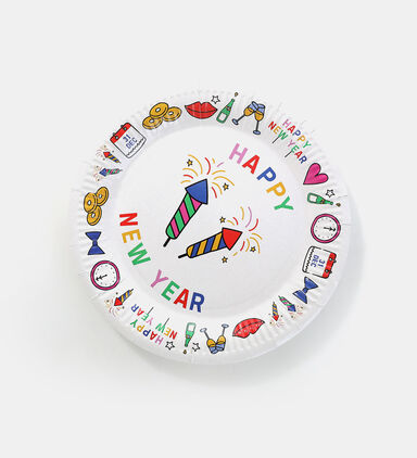 Printed Paper Plate 10-piece Set