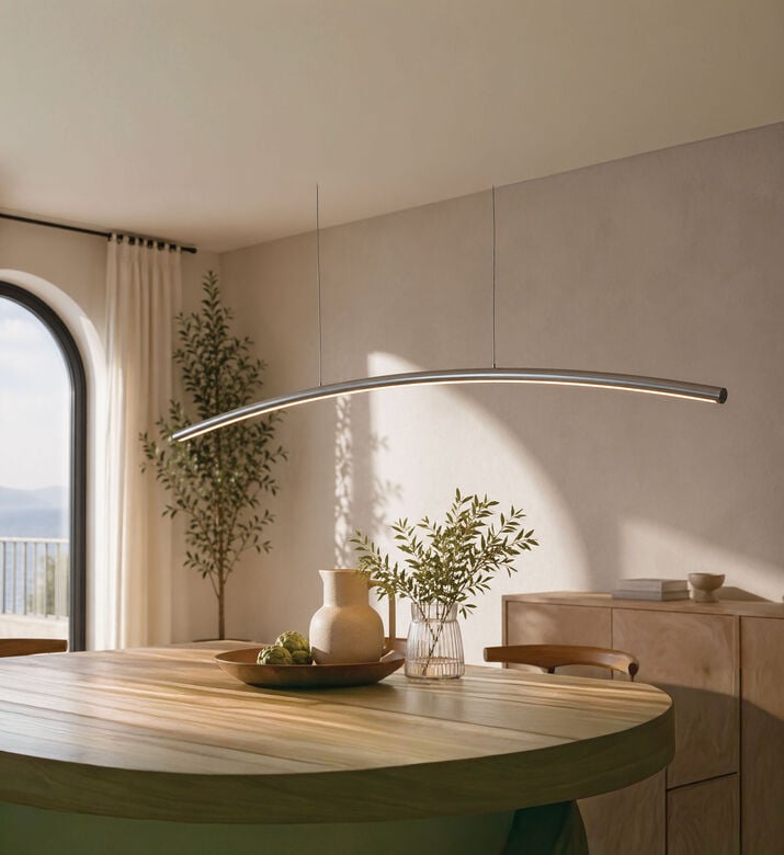 Home Deco and More Moon Stick Led Pendant Lamp, Packshot View