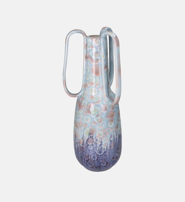 Kersten Fine Eartherware Painted Handles Vase, Packshot View