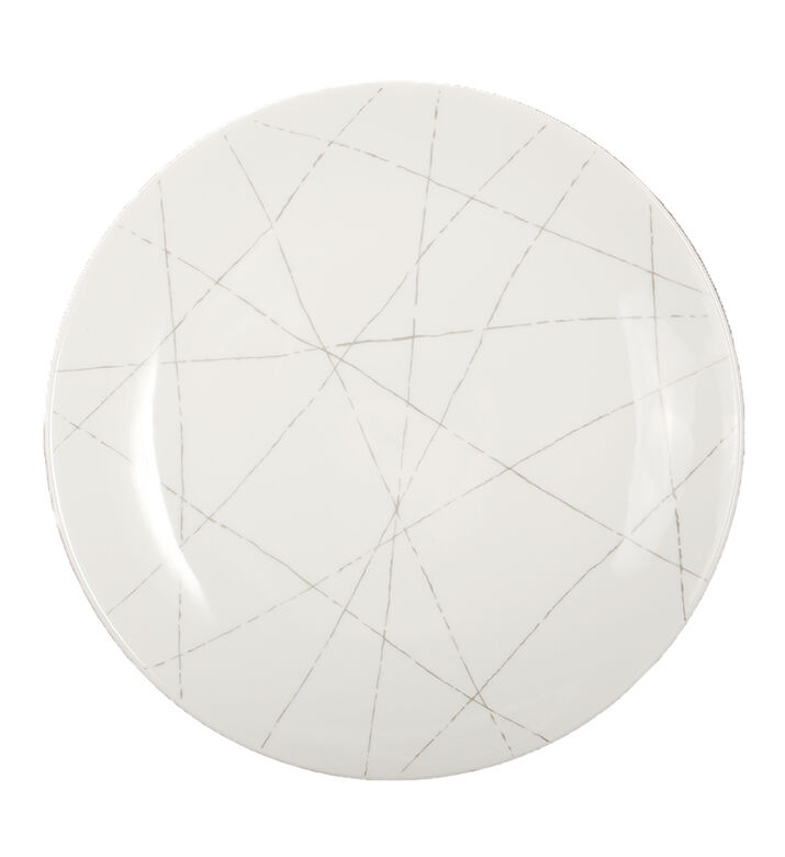 Graphic Dinner Plate 6-piece Set - 27 Cm