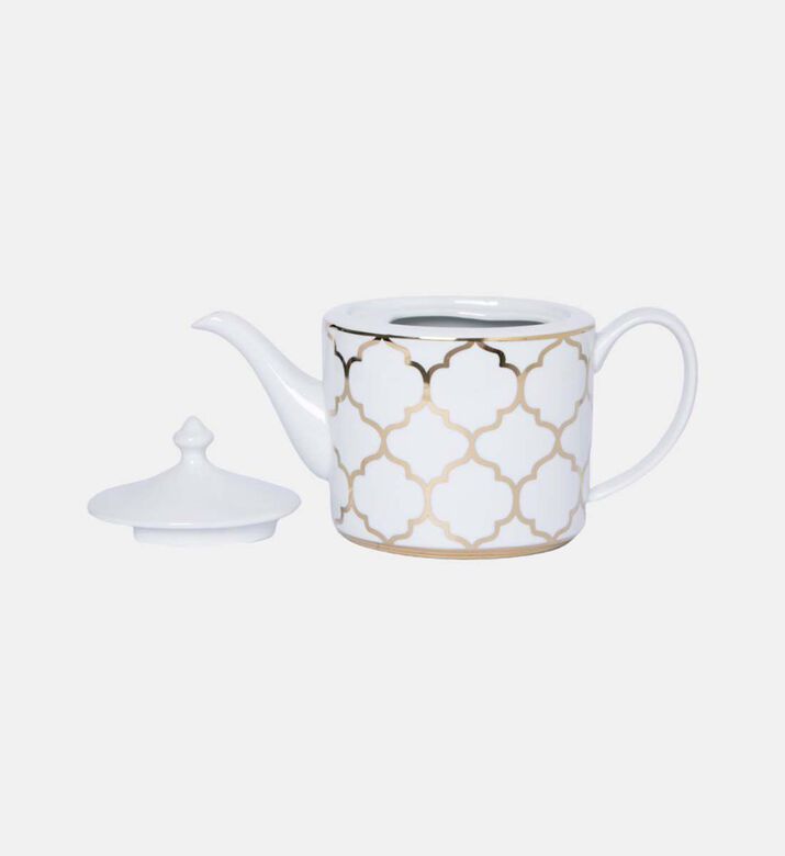 Rosanna Pellegrini Lux Gold Embellished Teapot, Packshot View