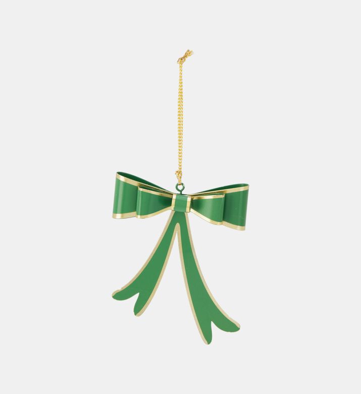 Home Deco and More Bow Hanging Deco, Green, 15-cm, Packshot View