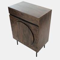 Delphine Wooden Bar Cabinet