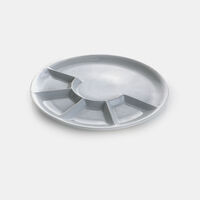 Sectioned Fondue Serving Plate
