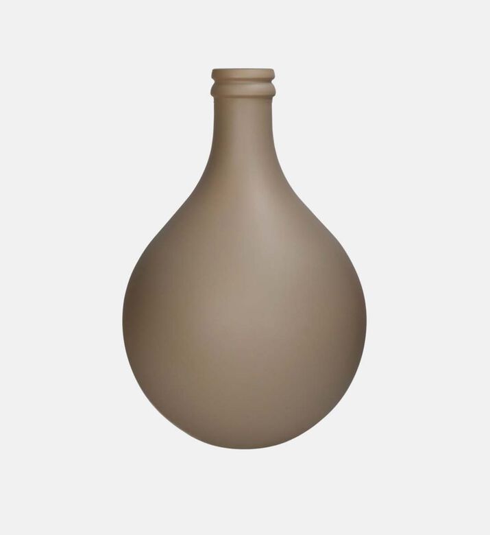 Recycled Glass Plain Balloon Vase