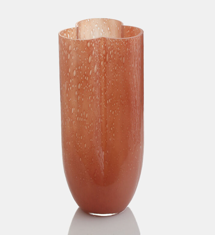 Jolipa Trikkie Glass Round Flower Vase, Packshot View