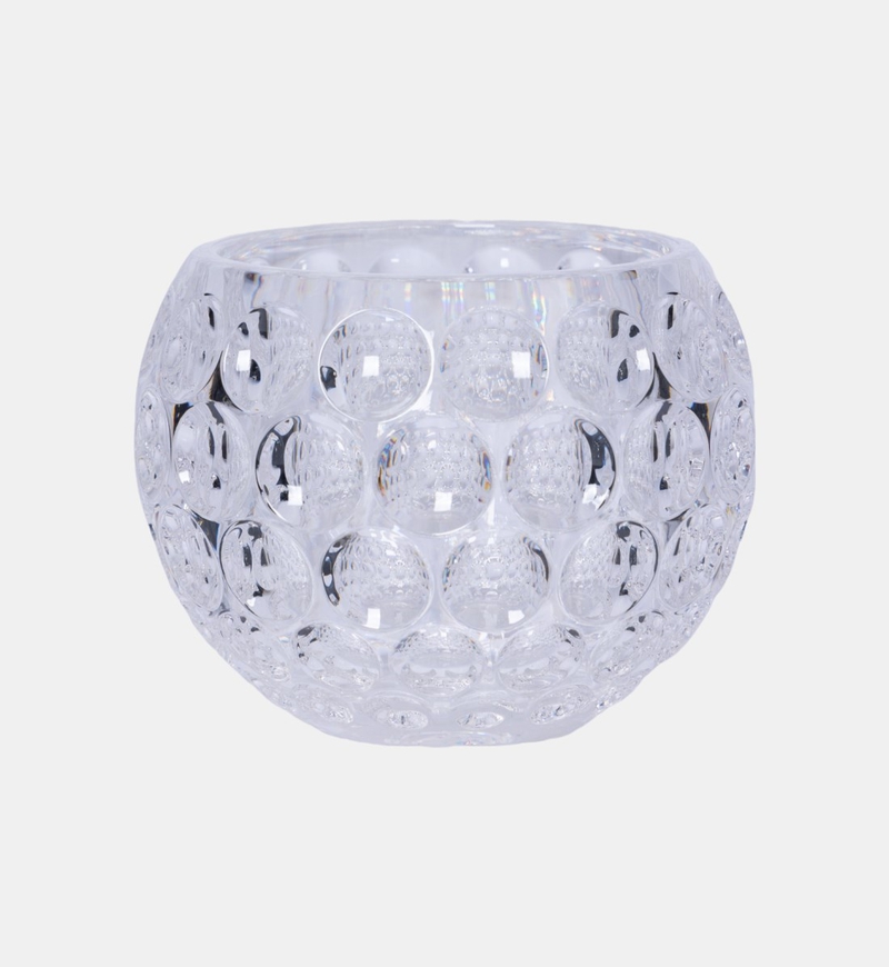 Minerva Crystal Vase 10.4x8 Cm