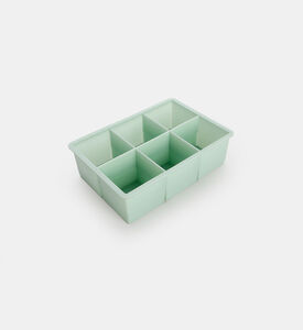 Excellent Houseware Tpe 6-cubes Ice Maker, Green, Packshot View