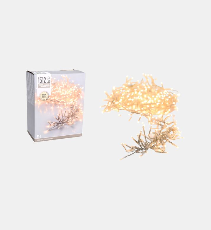 Home Deco and More Cluster Lights 1512led Ww, Packshot View