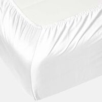 Cotton Satin Bed Fitted Sheet