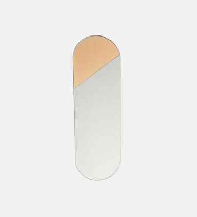 Mdf Wood Oval Glass Mirror