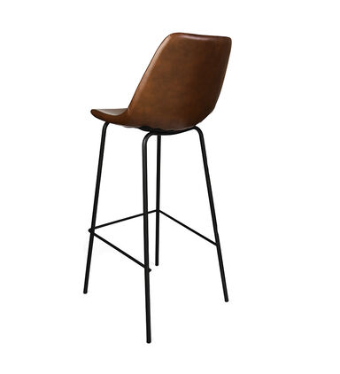 Synthetic Leather Mappo Bar Chair
