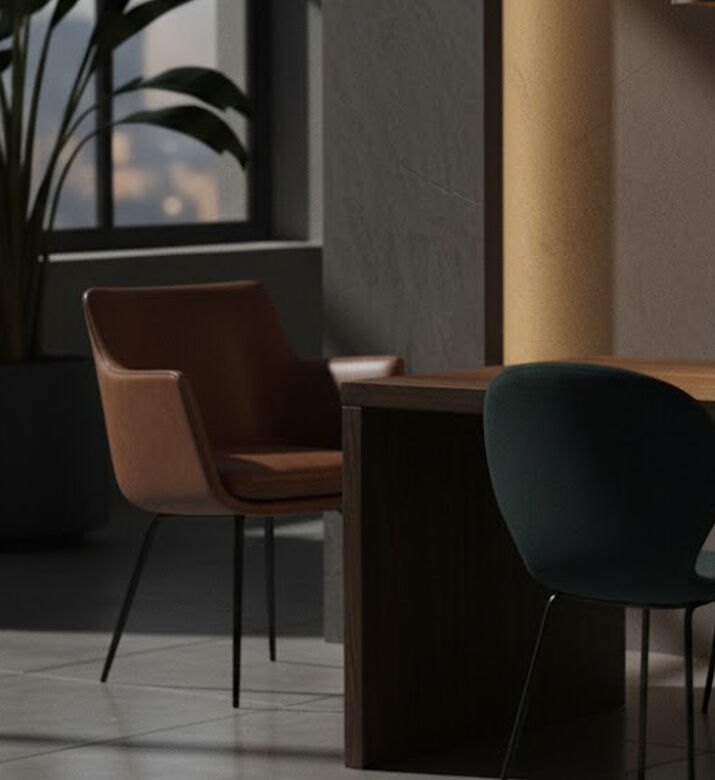 Home Deco and More Camron Dining Arm Chair, Packshot View