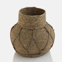 Marie Seagrass Round Pot