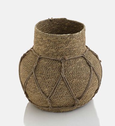Marie Seagrass Round Pot