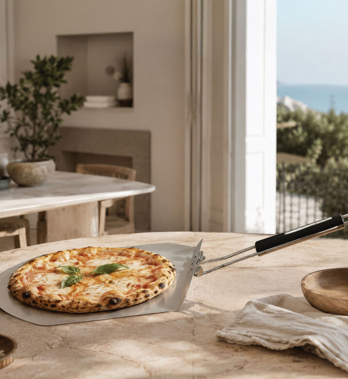 Home Deco and More Stainless Steel Bbq Pizza Server, Packshot View