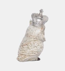 Owl-with-crown Statue