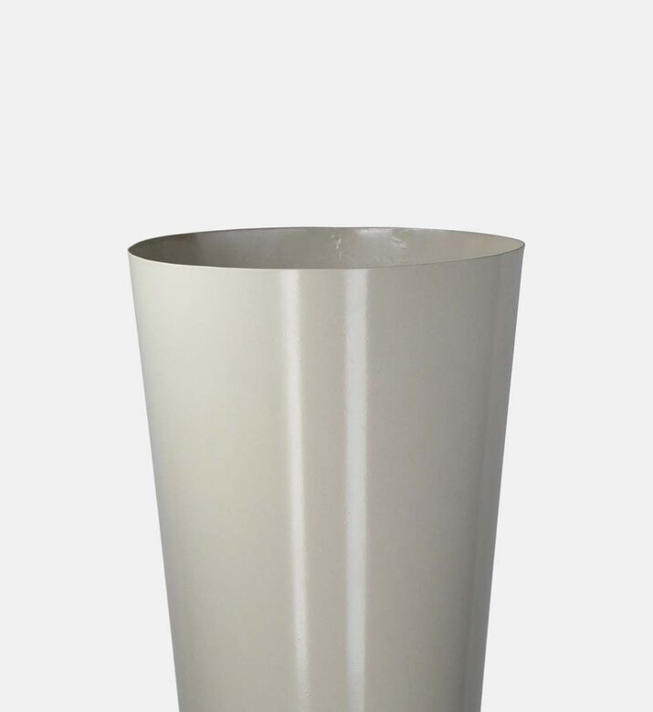 Kersten Iron Layered Circles Vase, Ivory, 65-cm, Packshot View