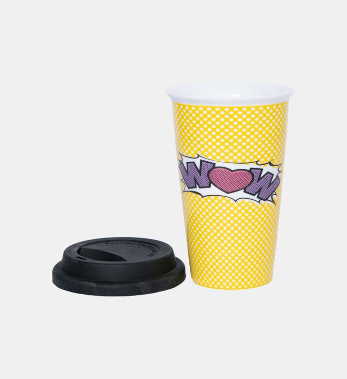 Wow Printed Travel Mug Wow Printed Travel Mug