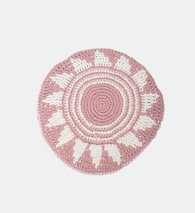 Sol Cotton Round Filled And Vaccumed Cushion