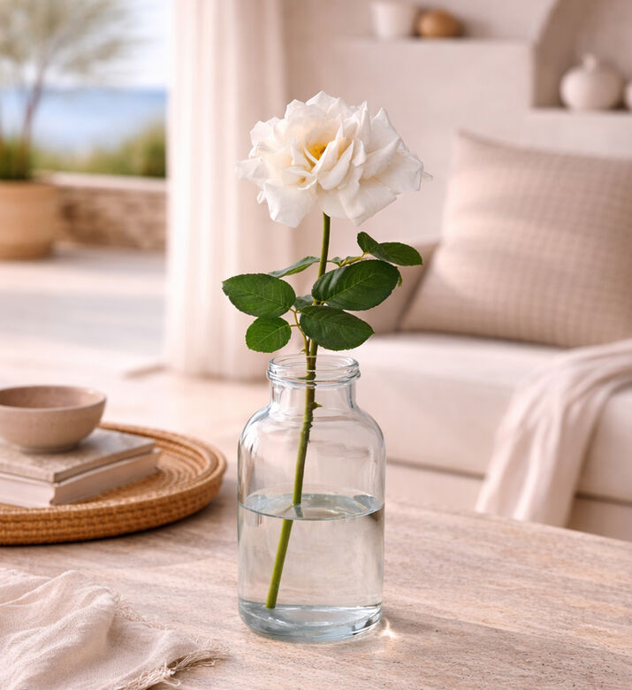 Edg Rosa Dea Dutchess Ramo Faux Stem, Packshot View