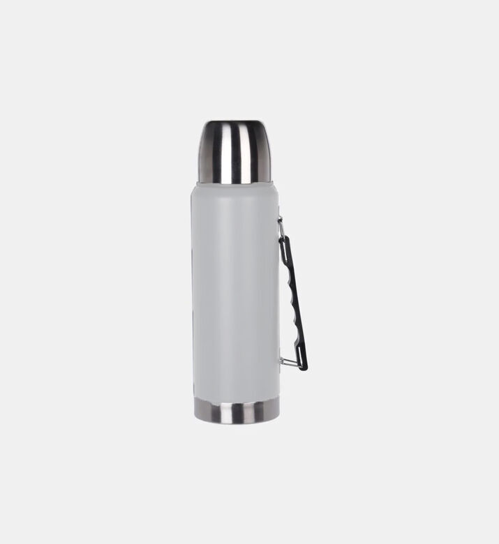 Excellent Houseware Vacuum Handled Thermos 1 L, White, Packshot View