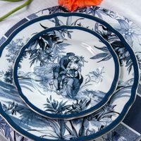 Versailles Toile De Jouy Dessert Plate