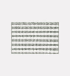 Home Deco and More Chenille Anti-slip Bathroom Mat, Blue, Packshot View