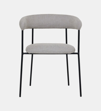 Plenti Boucle Fabric Dining Chair