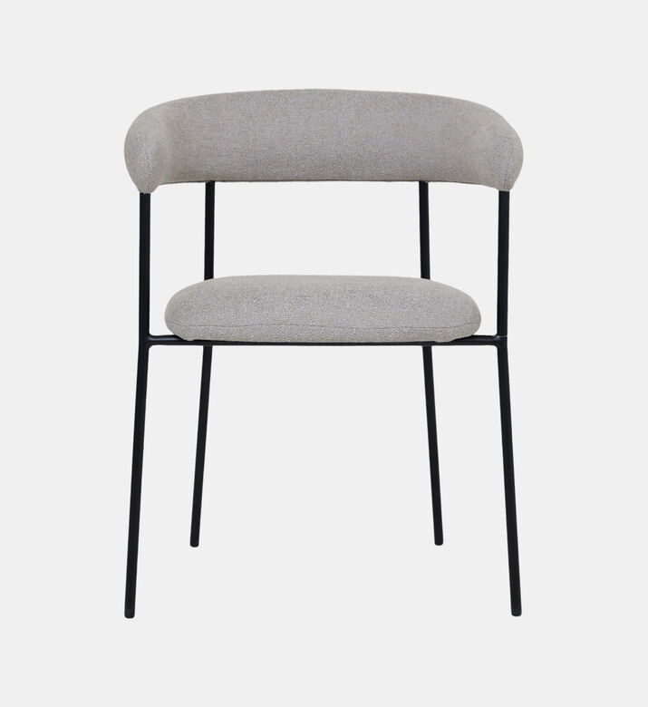 Plenti Boucle Fabric Dining Chair