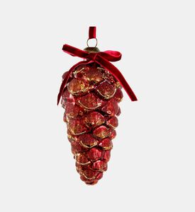 Glass Antique Shiny Beaded Cone