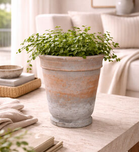 Edg Vintage Ceramic Round-base Vase, Packshot View
