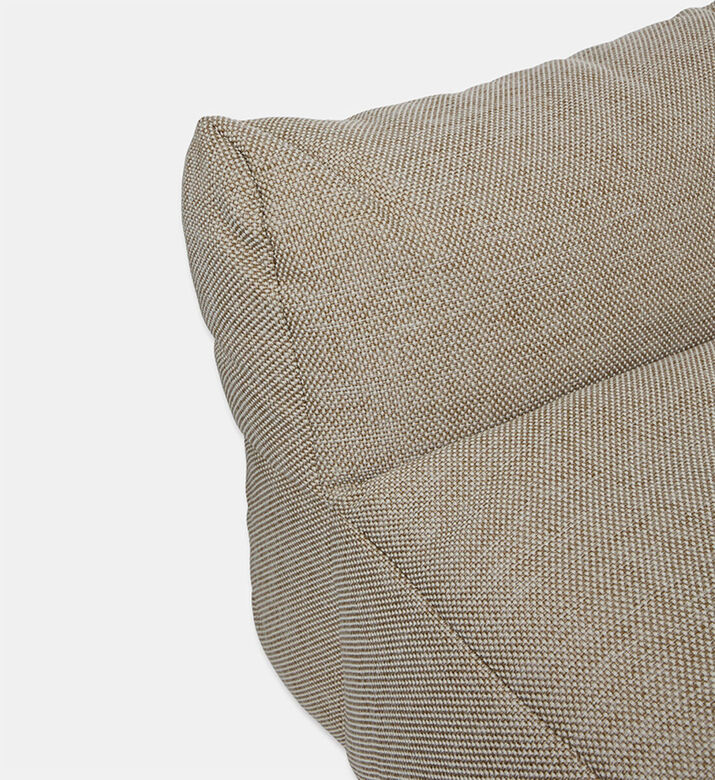 Home Deco and More Nirvana Resort-like Sunlounger, Beige, Packshot View