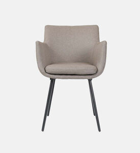 Home Deco and More Camron Fabric Dining Arm Chair, Packshot View