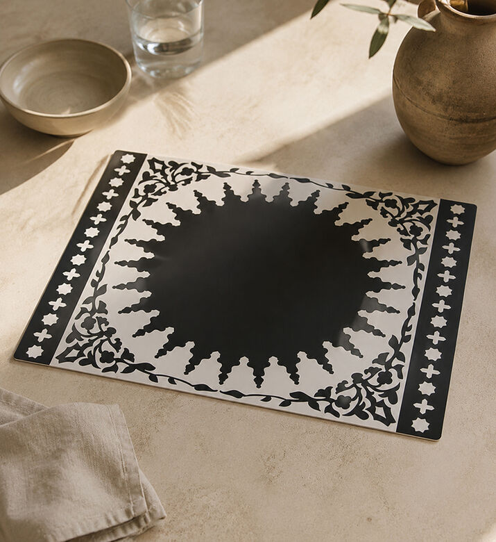 Images D'Orient Mosaic Two-tone 2-piece Placemat Set, Packshot View