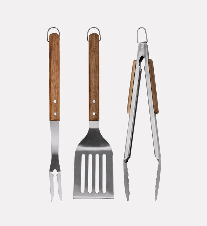 Home Deco and More Bbq 3-piece Tool Set, Packshot View